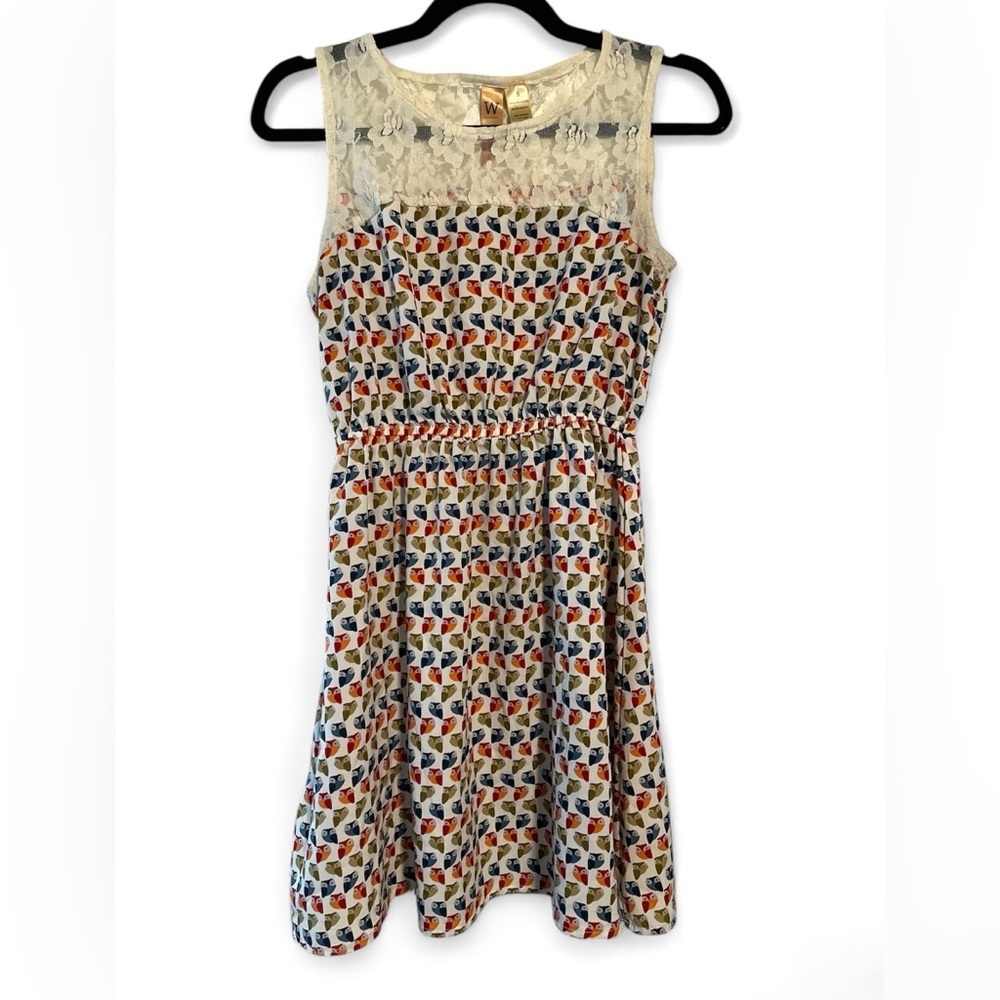 Whispers Adorable Owl Dress size Small